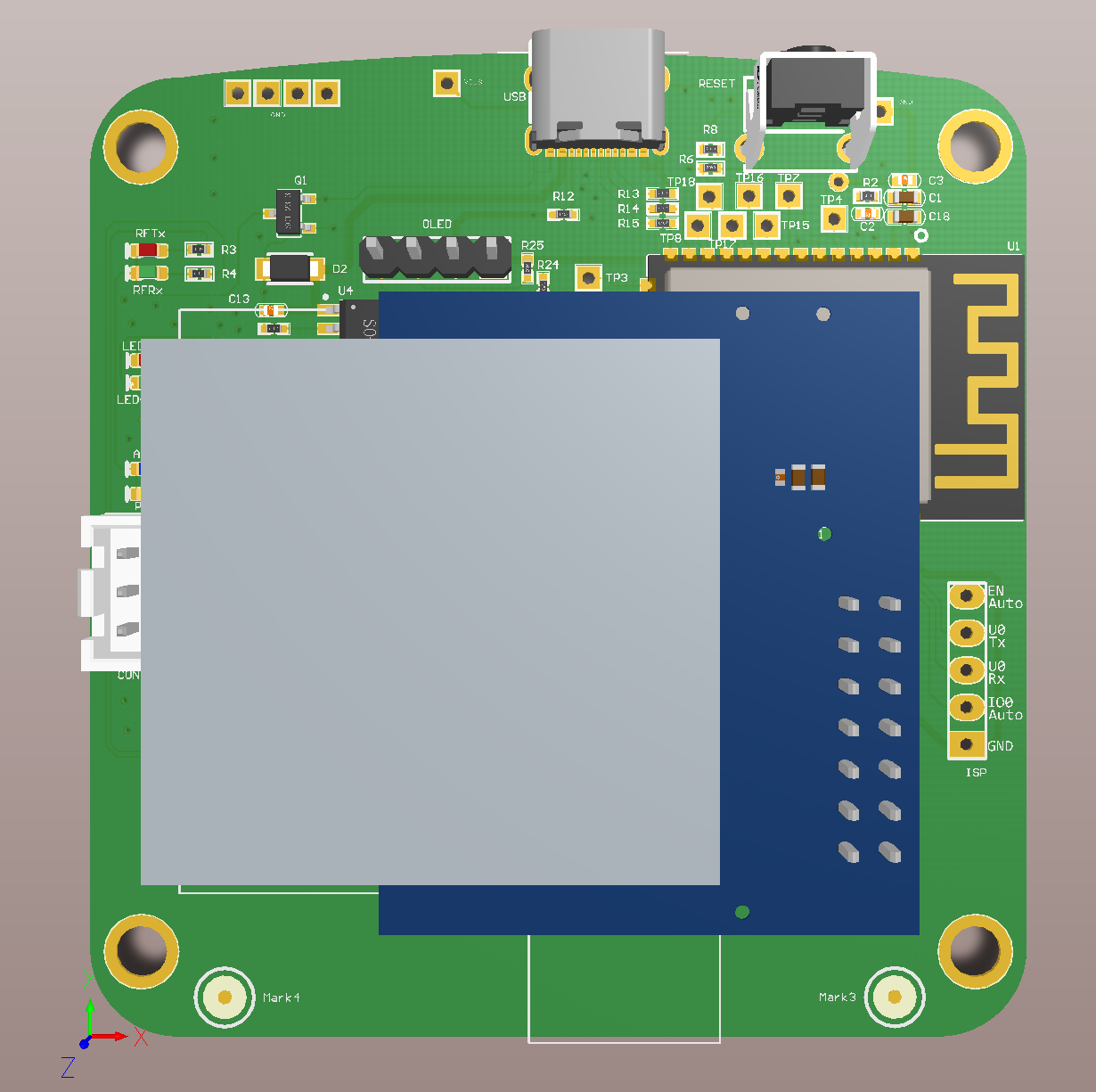 Anchor PCB 3D 渲染